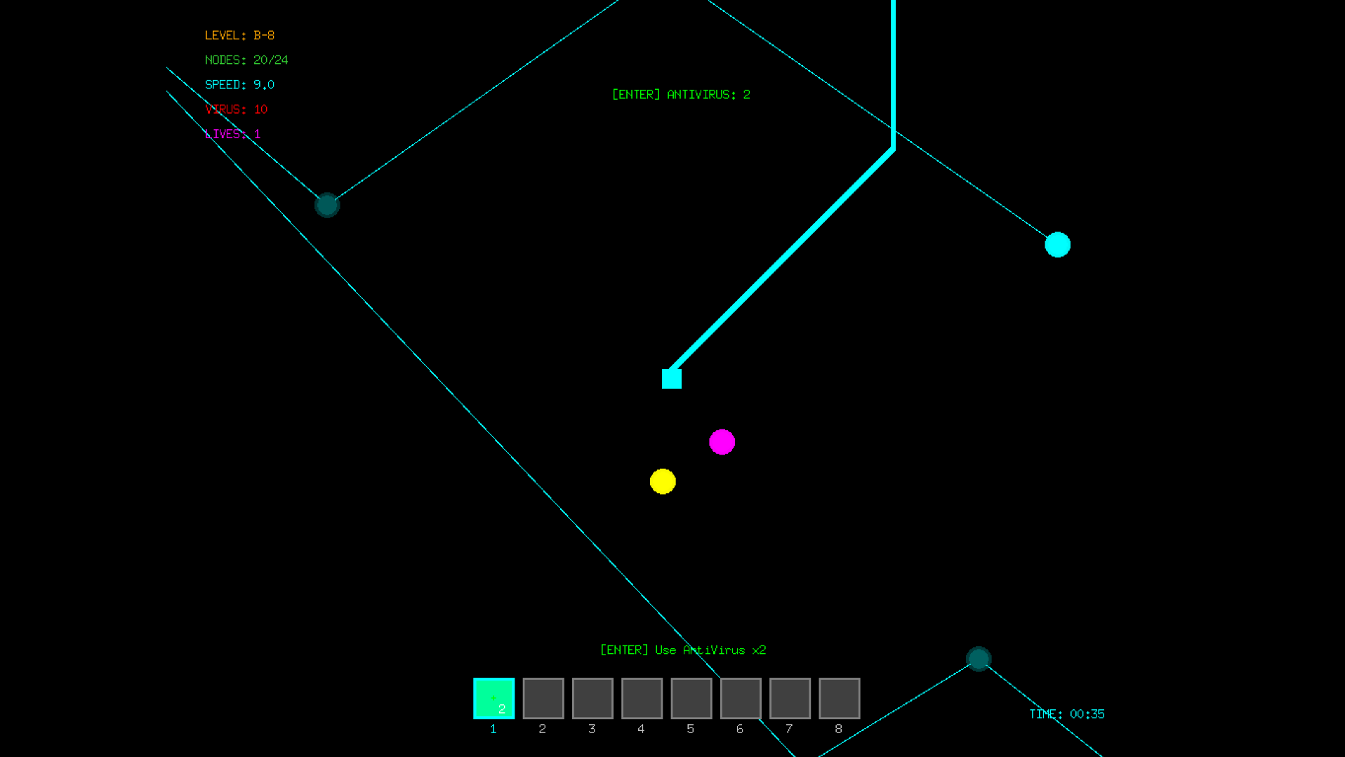 NeonHackVerse Active Gameplay